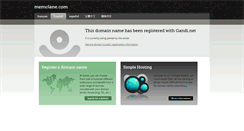 Desktop Screenshot of memolane.com