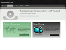 Tablet Screenshot of memolane.com